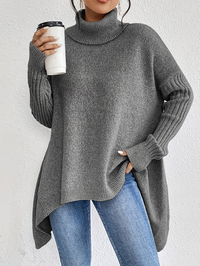 Laura | Oversized polo sweater