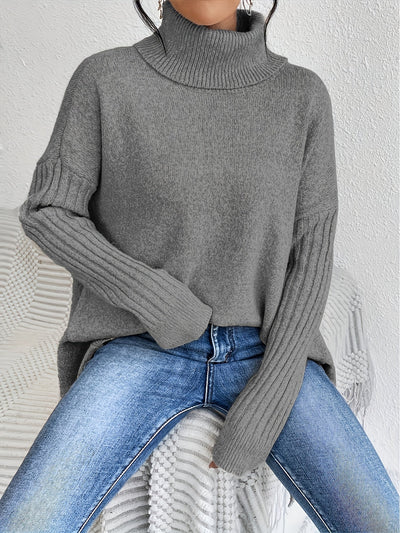 Laura | Oversized polo sweater