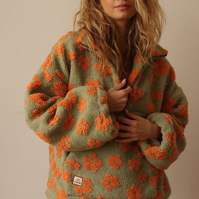 Helle | Trøje med blomsterprint
