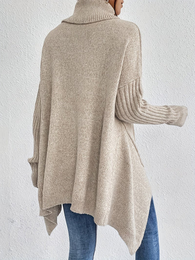 Laura | Oversized polo sweater