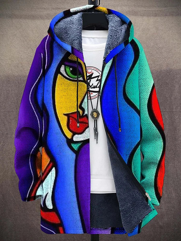 Mie | Luksuriøs cardigan inspireret af kunst