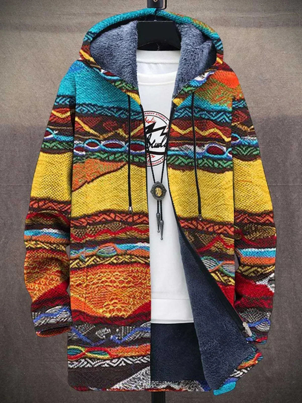 Gertrud | Luksuriøs cardigan inspireret af kunst