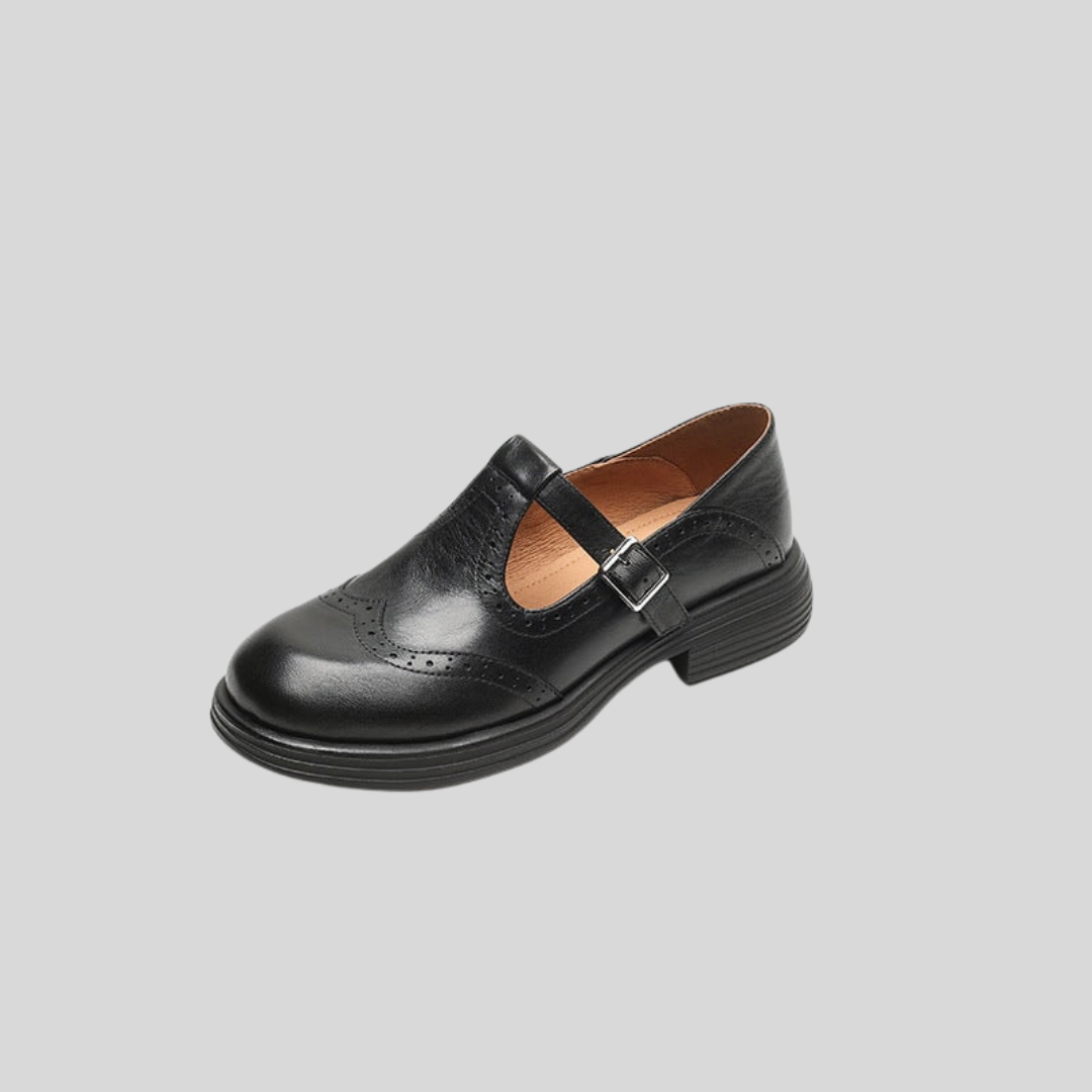 Elnor™ – ELEGANTE MARY JANE-SKO I LÆDER