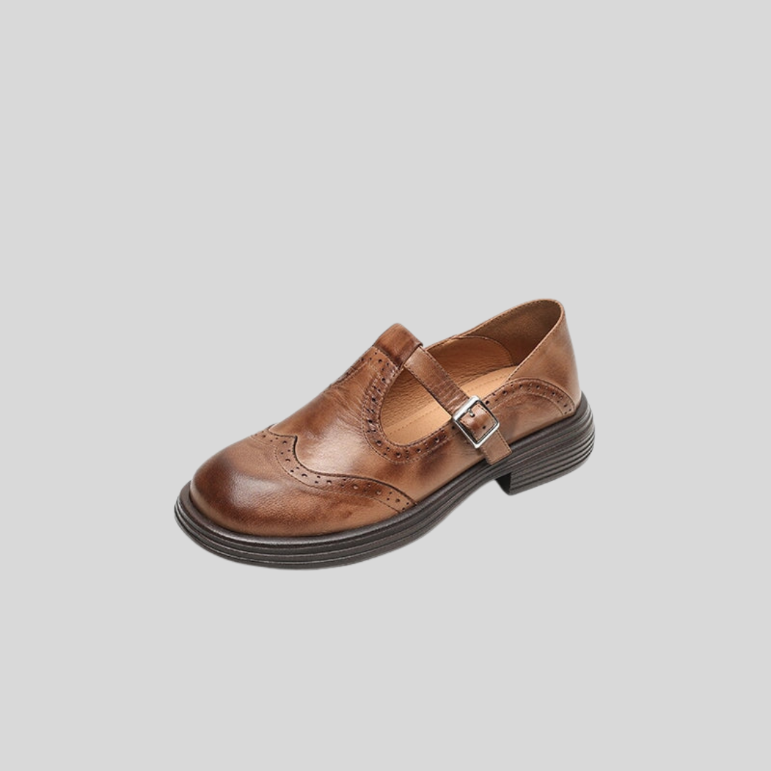Elnor™ – ELEGANTE MARY JANE-SKO I LÆDER
