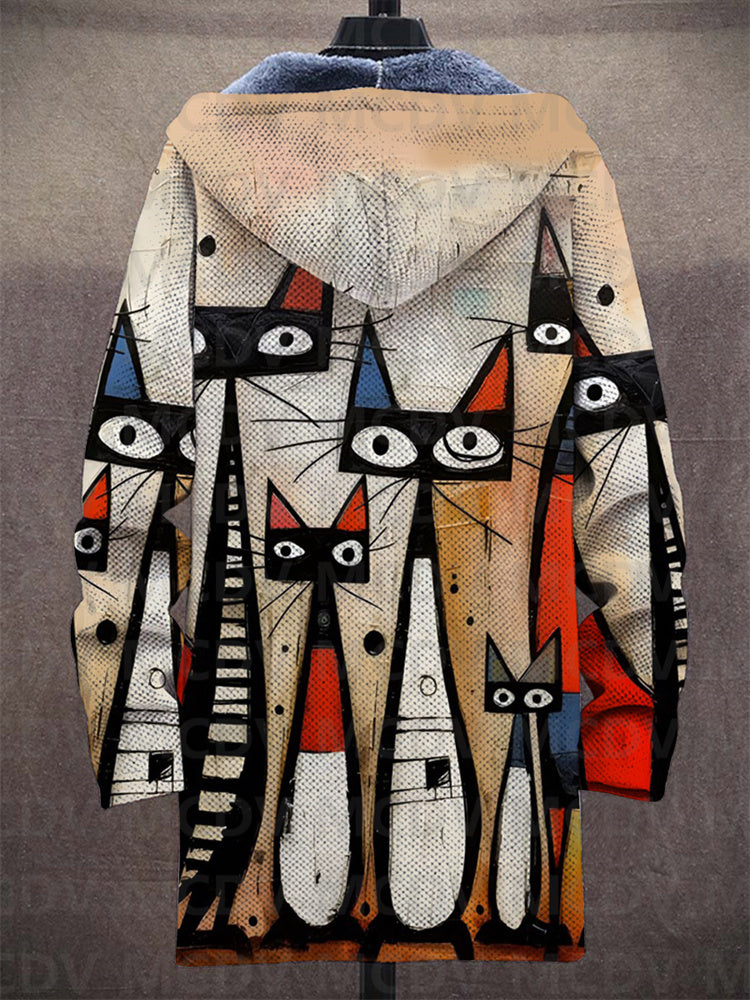 Wilma | Luksuriøs cardigan inspireret af kunst