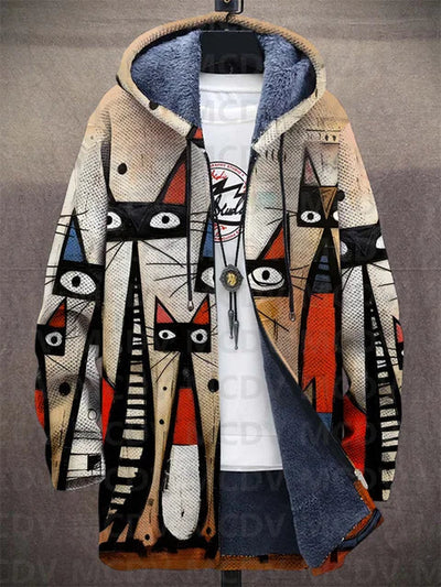 Wilma | Luksuriøs cardigan inspireret af kunst
