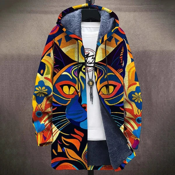 Nina | Luksuriøs cardigan inspireret af kunst