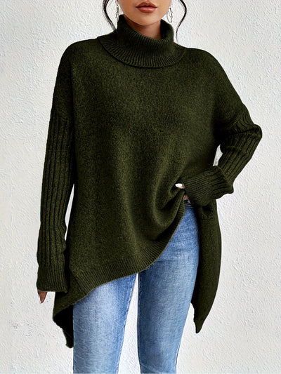 Laura | Oversized polo sweater