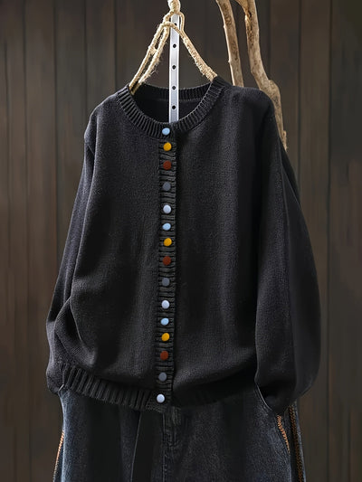 Elnor™ | Komfortabel og Stilfuld Cardigan